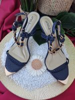 sandale à talon jade