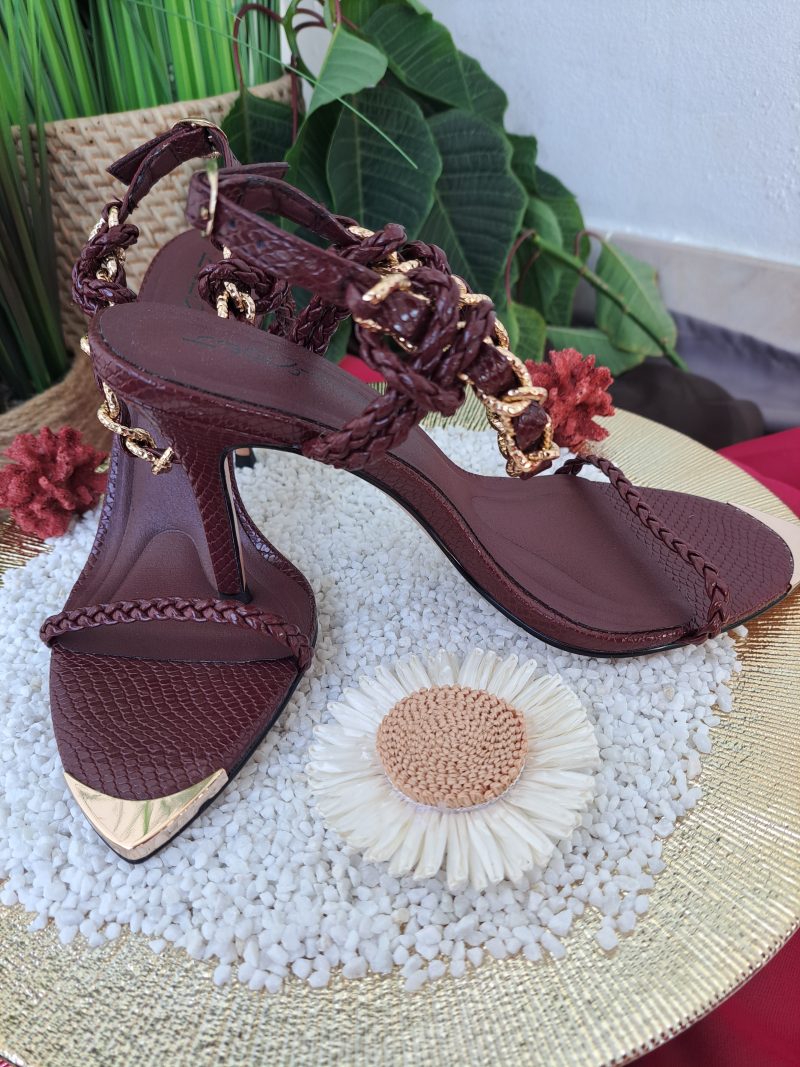 sandale à talon maëlia