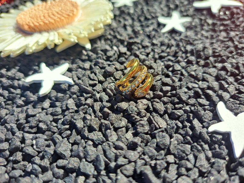 bague d'oreille serpent