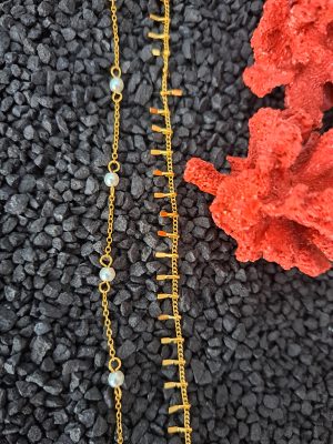 chaînes de cheville duo