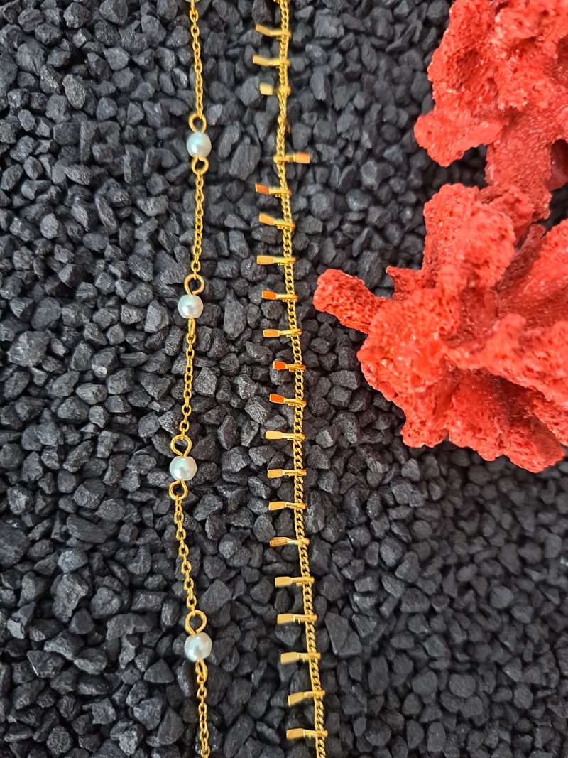 chaînes de cheville duo