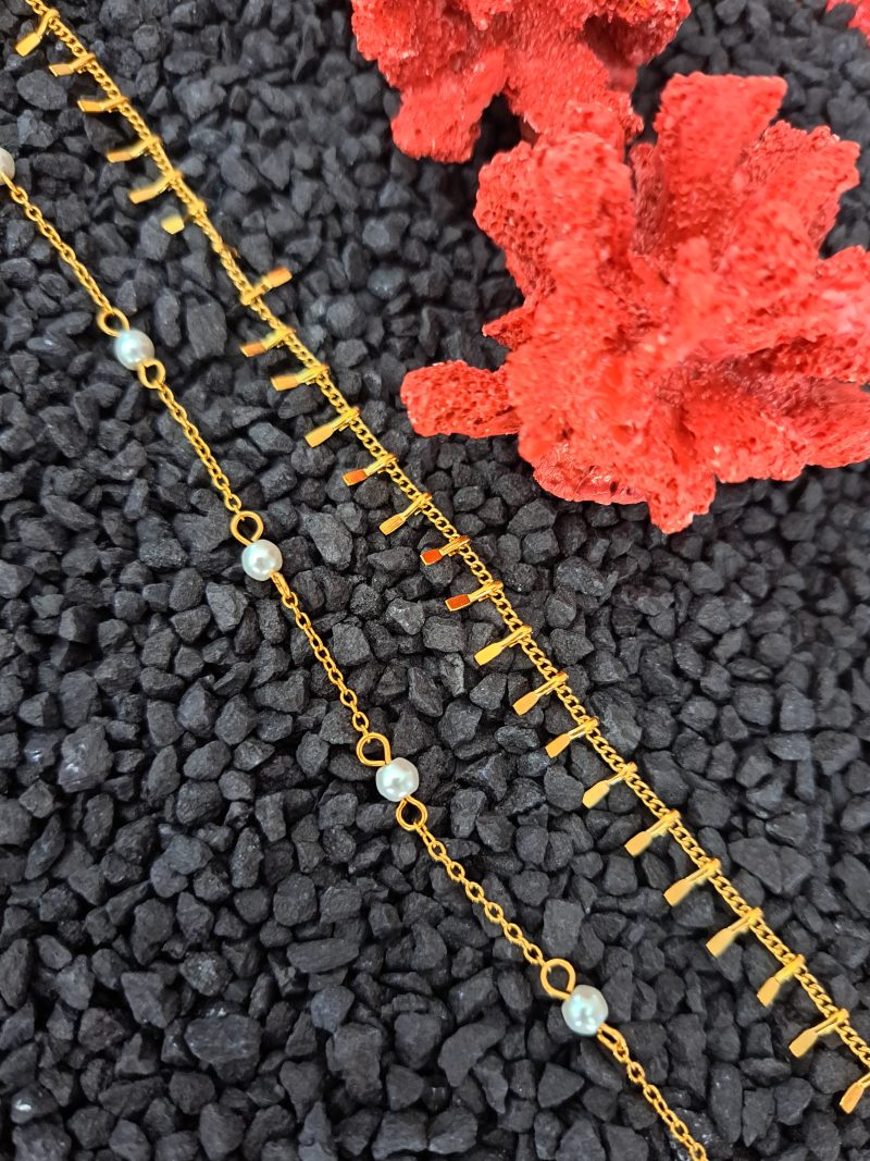 chaînes de cheville duo