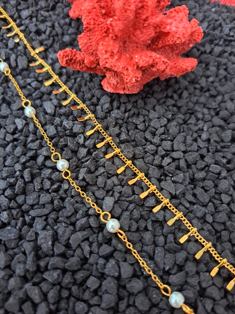 chaînes de cheville duo